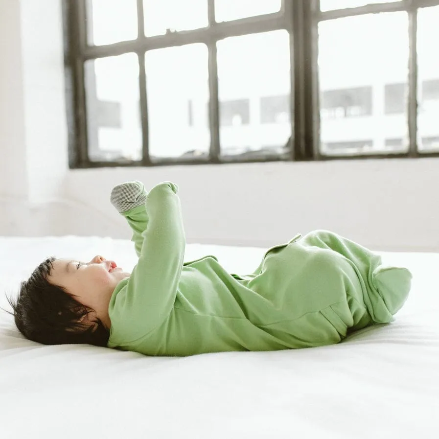 Baby Sleeping Bag / Gown - Pea Green