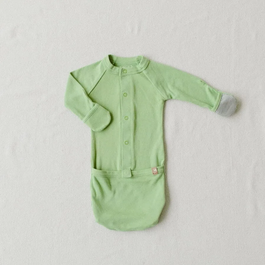 Baby Sleeping Bag / Gown - Pea Green