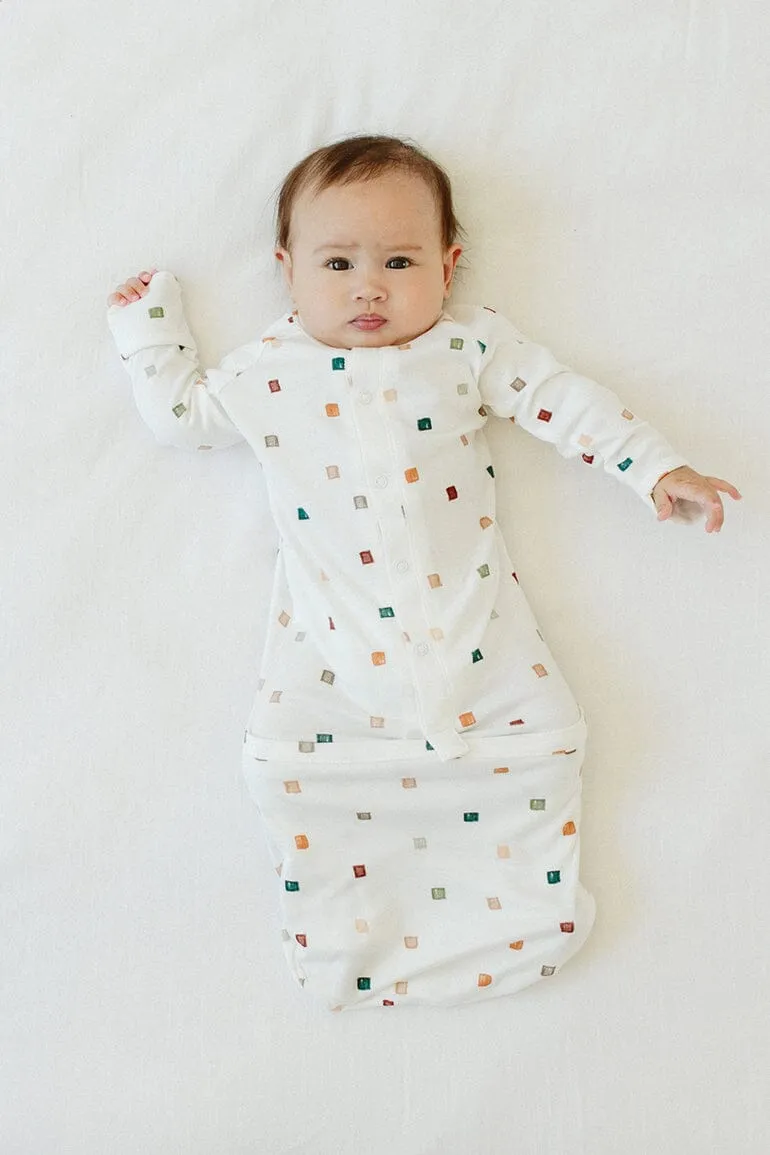Baby Sleeping Bag/Gown - City Blocks