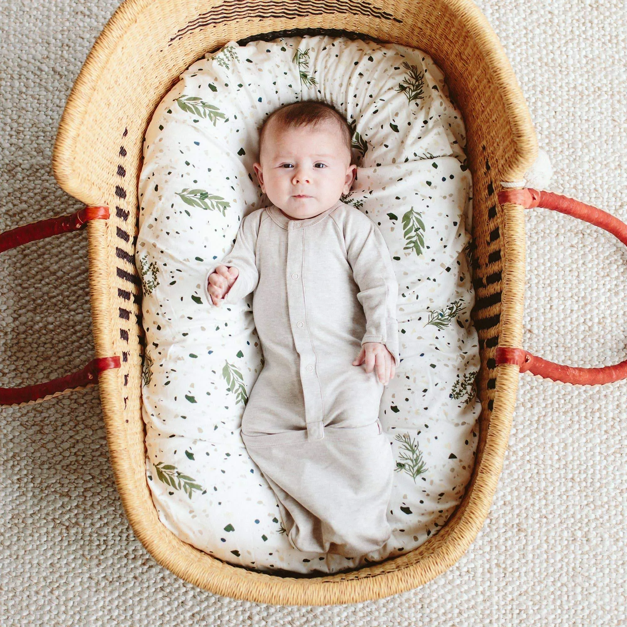 Baby Sleeping Sack / Gown - Marl Grey