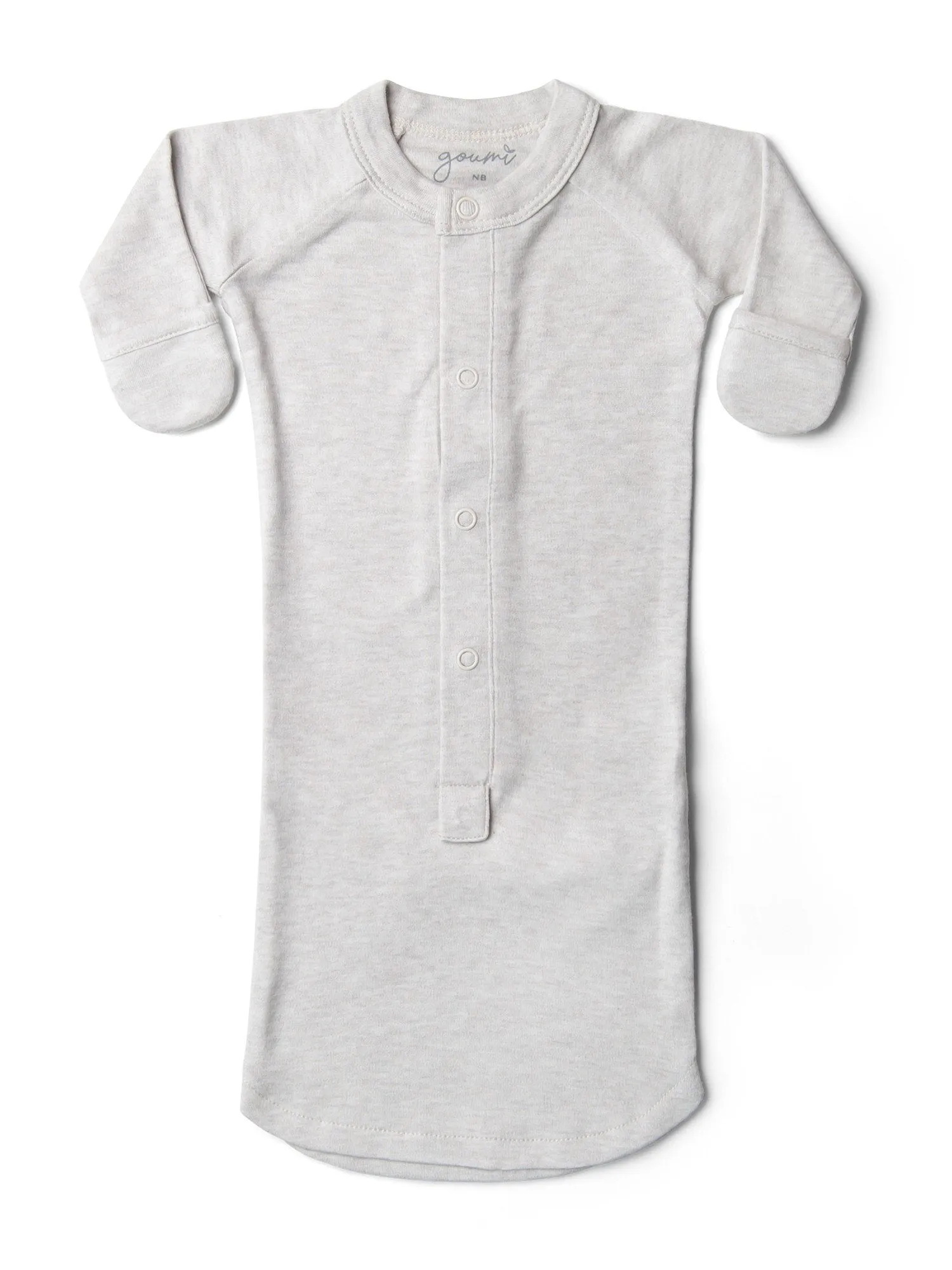 Baby Sleeping Sack / Gown - Marl Grey