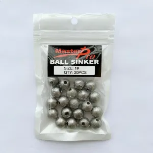 Ball Sinkers Size #1, 2, 5, 6, 7, 8 Quality Sinker Bulk Lot Fishing Tackle