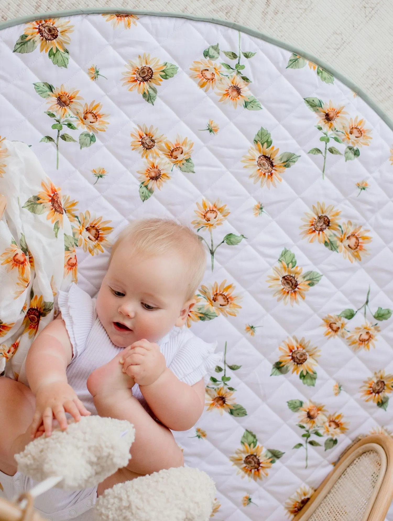 Bambella Padded Waterproof Play Mat | Sunny Days