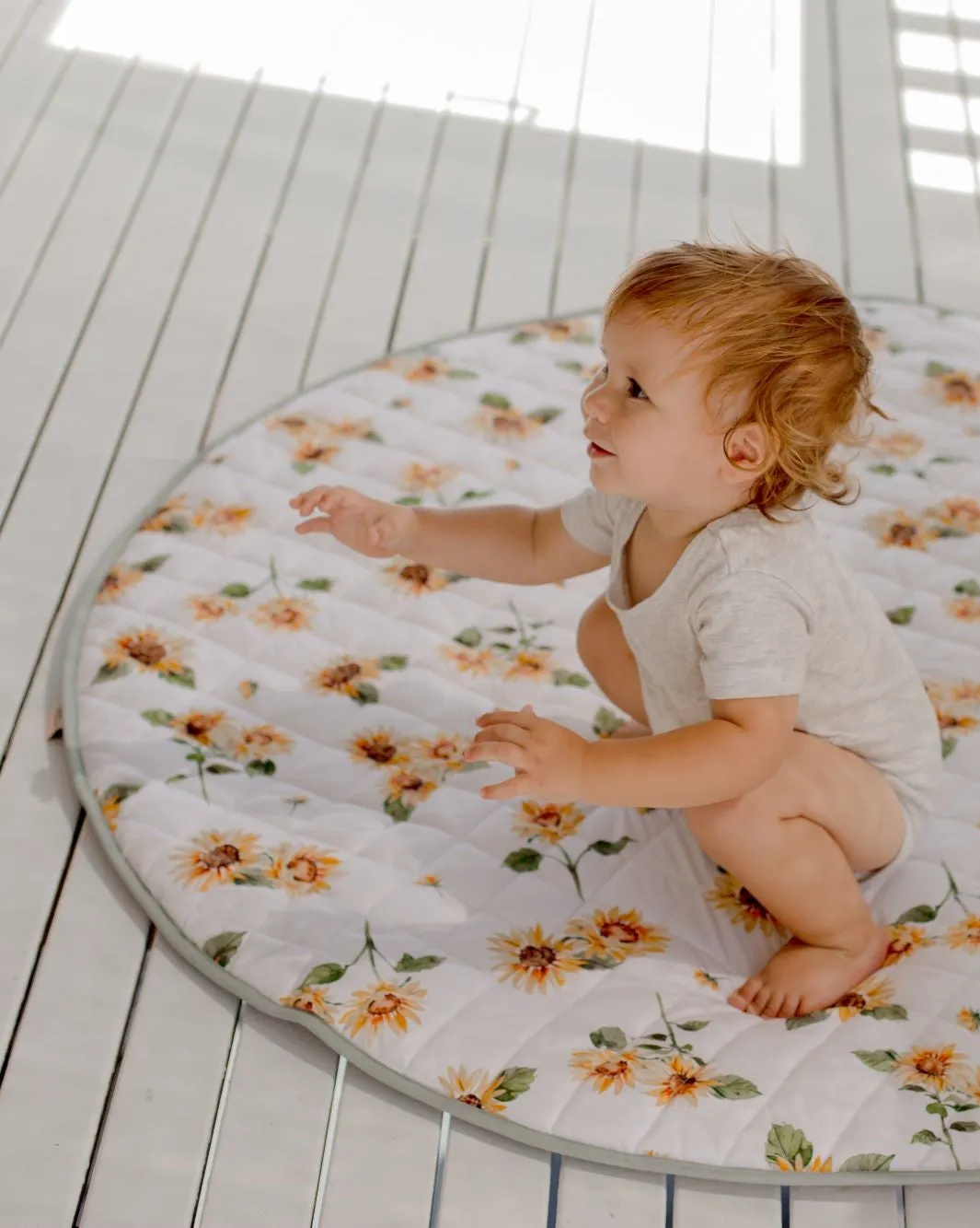 Bambella Padded Waterproof Play Mat | Sunny Days