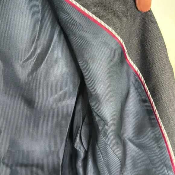 Banana Republic Women’s Navy Wool Blazer Button-front Classic Jacket W1145 Sz 10