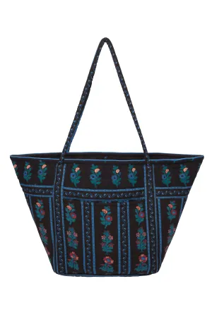Basket Bag in Winter Sunflower