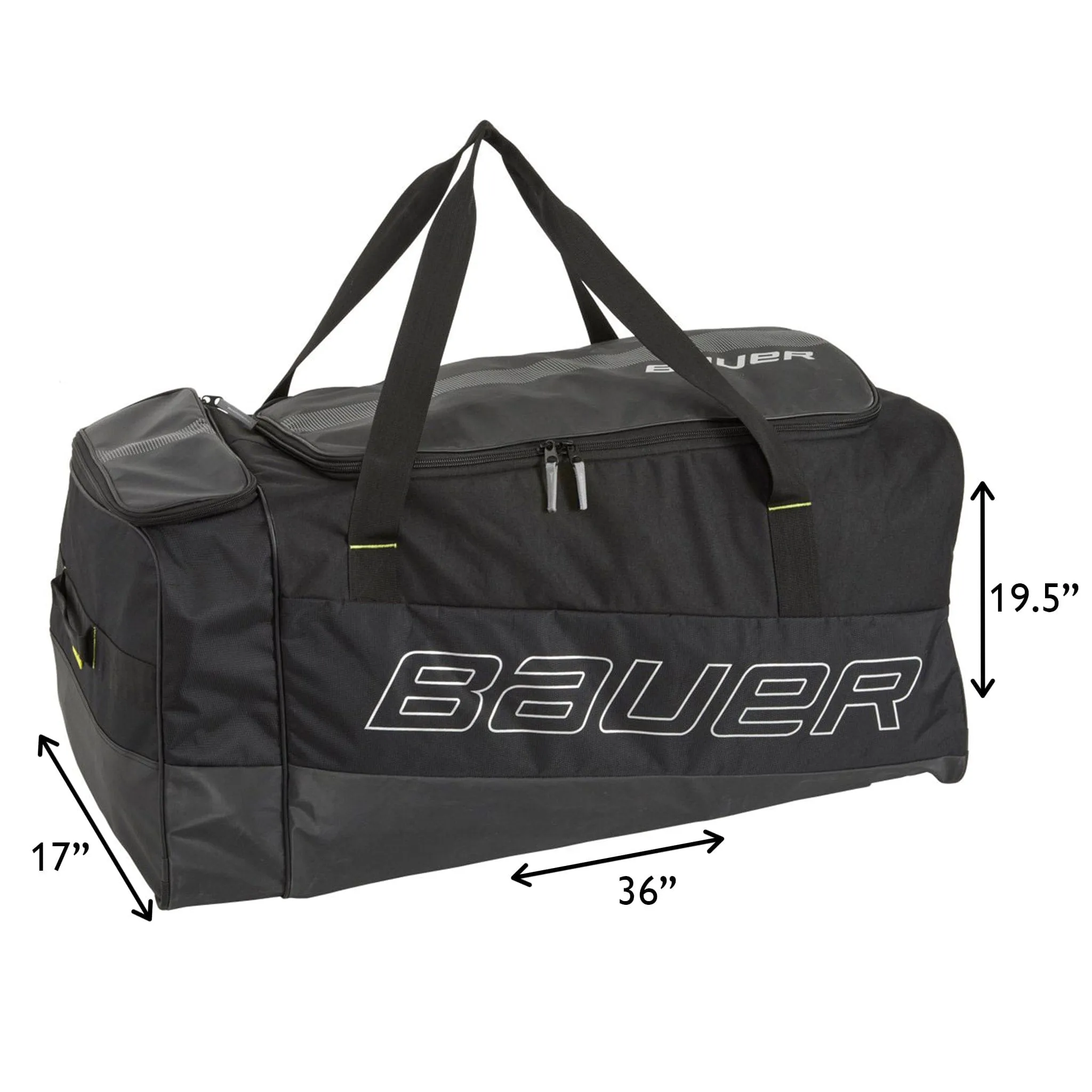 Bauer Premium Senior Wheel Hockey Bag - 2021