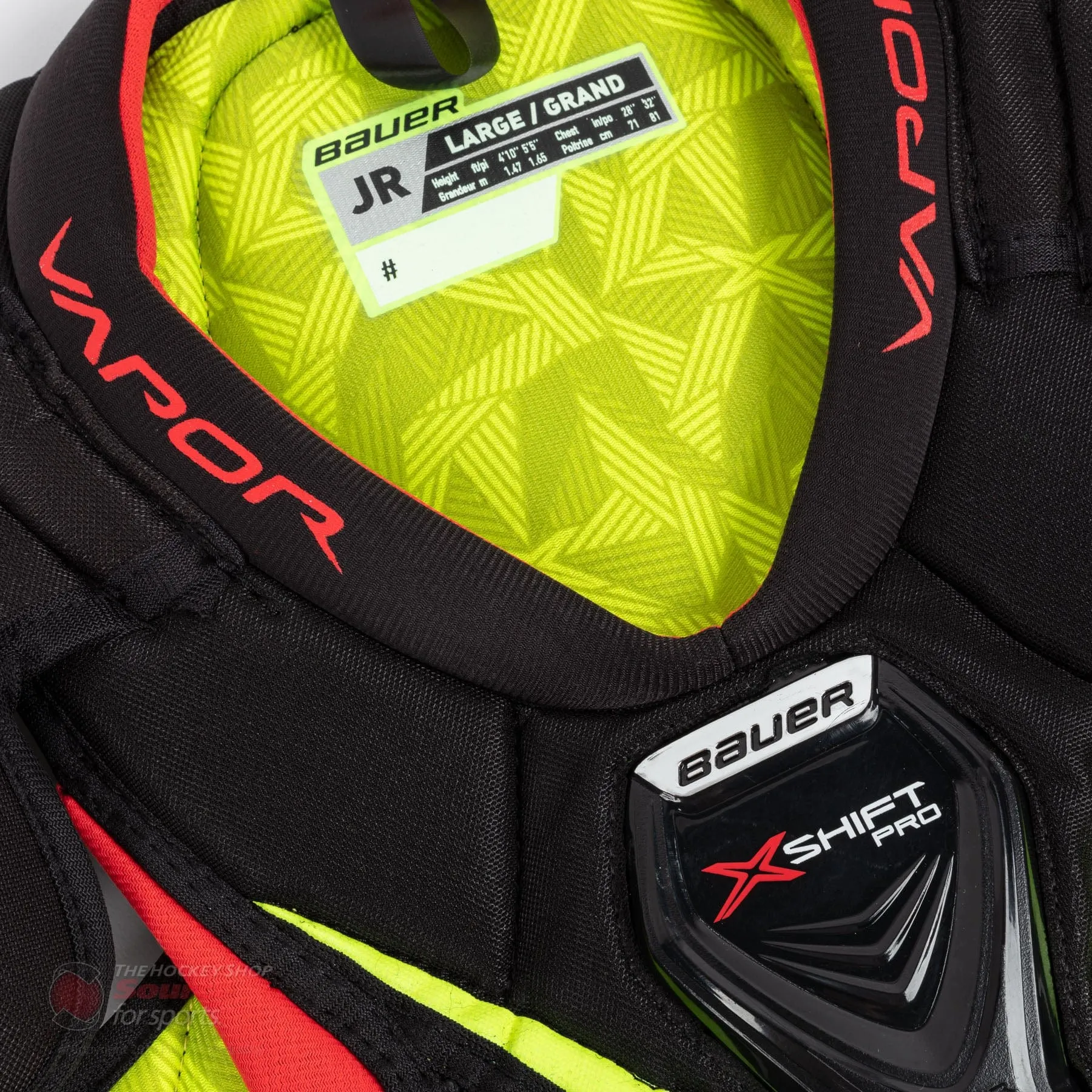Bauer Vapor X Shift Pro Junior Hockey Shoulder Pads - 2020