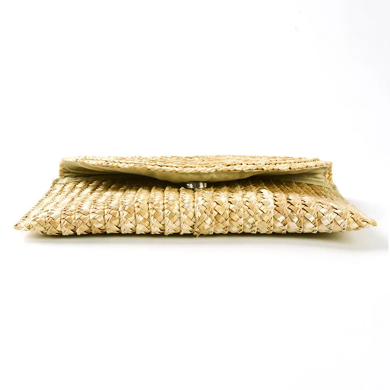 Beach Woven Straw Bag Handmade Straw Bag