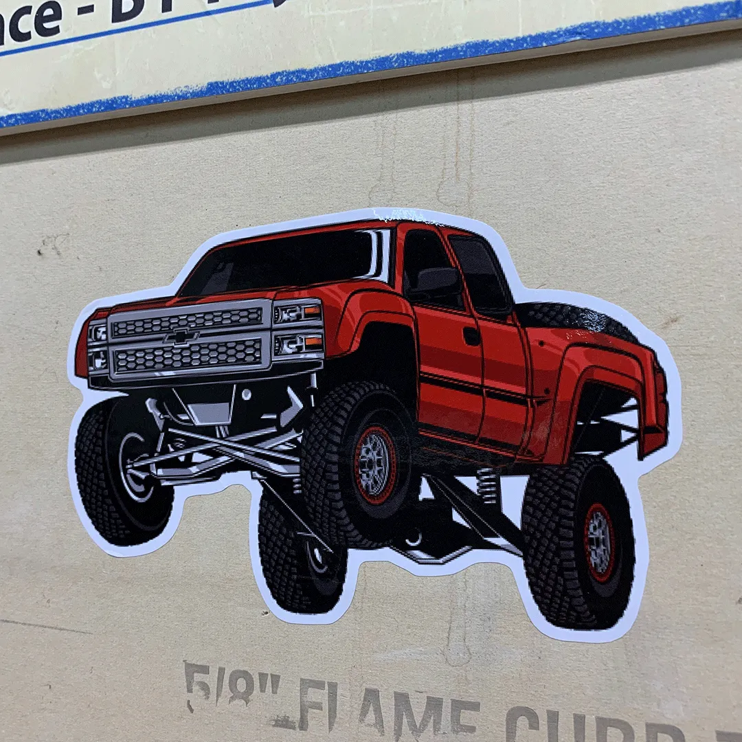 Beam Chevy Prerunner Sticker