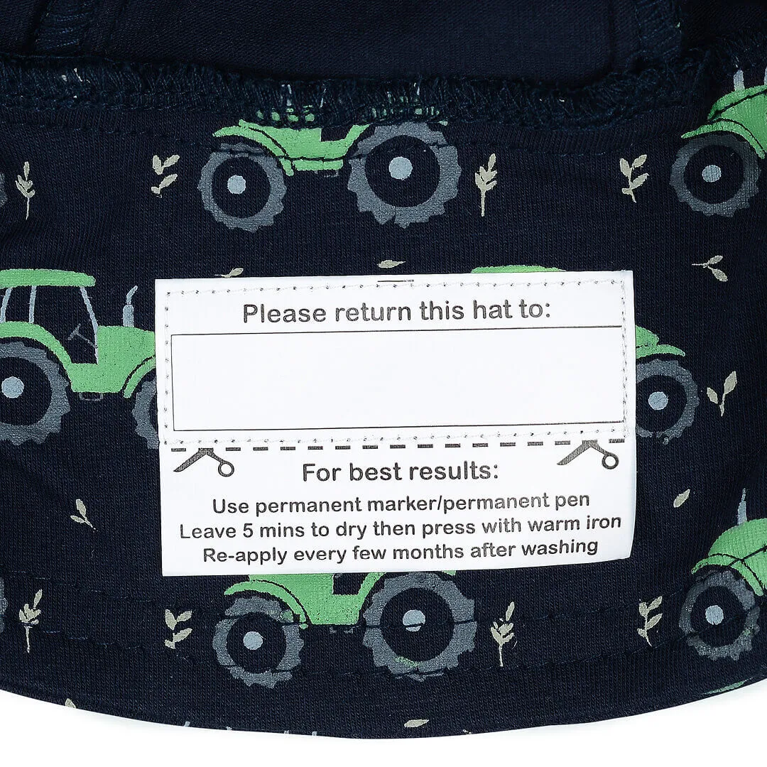Bedhead Baby & Toddler Bucket Sun Hat - Tractor