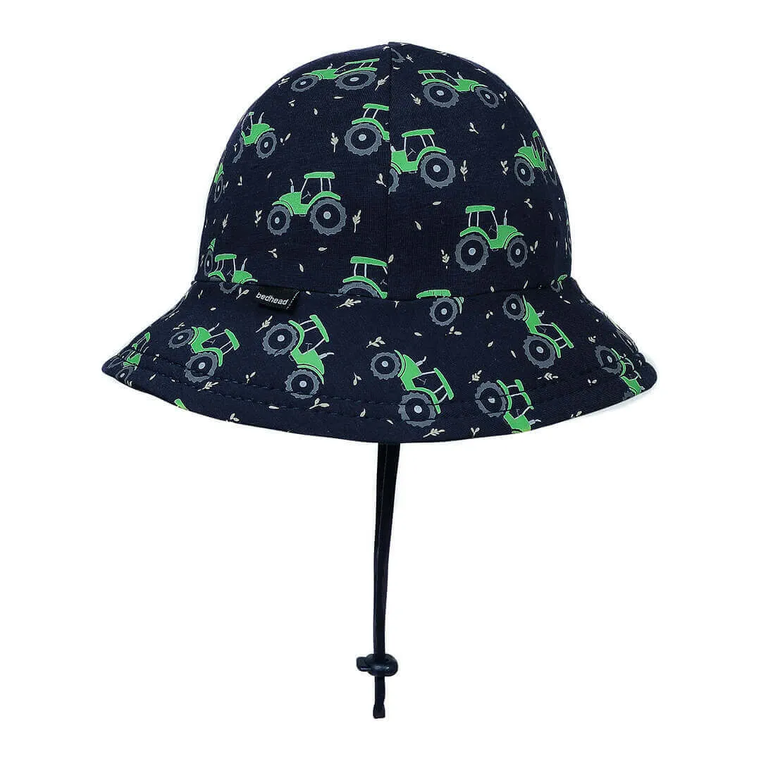 Bedhead Baby & Toddler Bucket Sun Hat - Tractor
