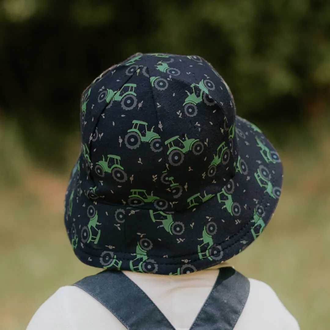 Bedhead Baby & Toddler Bucket Sun Hat - Tractor