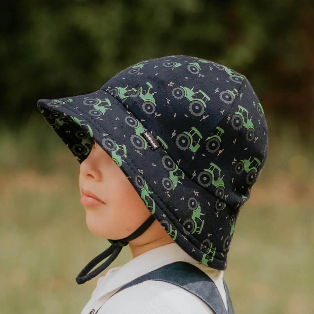 Bedhead Baby & Toddler Bucket Sun Hat - Tractor