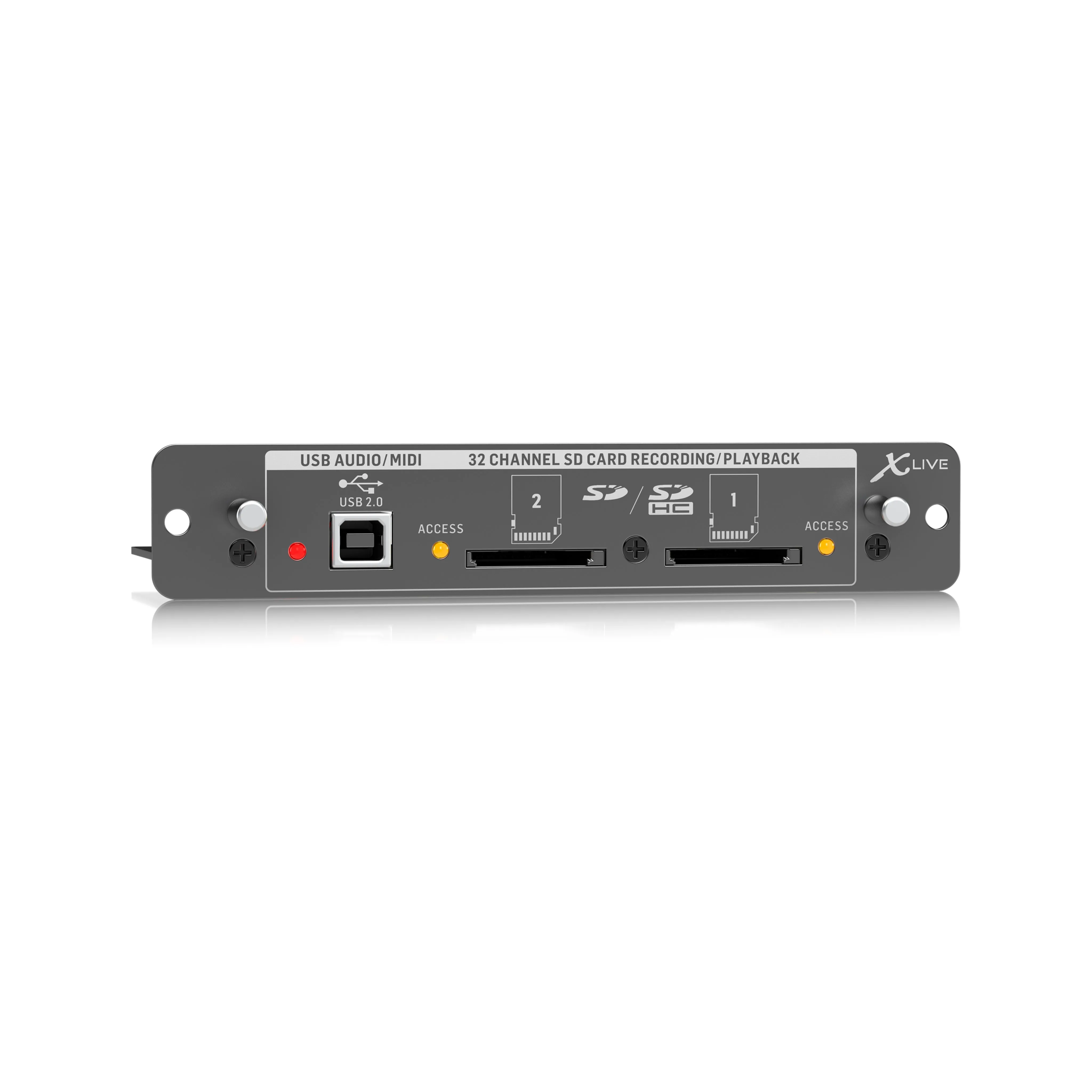 Behringer X-LIVE X32 Expansion Card for 32-channel SD/SDHC card and USB Recording