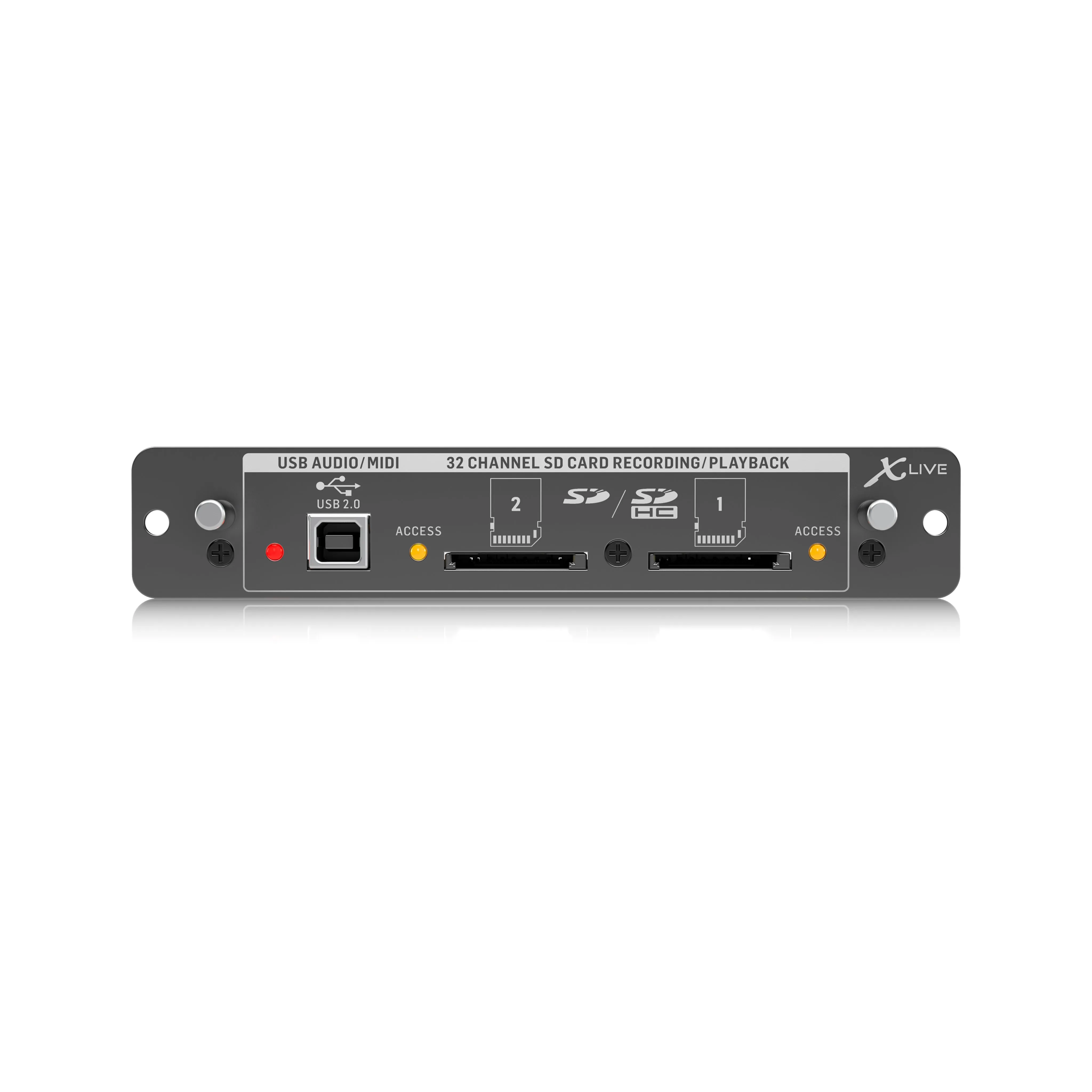 Behringer X-LIVE X32 Expansion Card for 32-channel SD/SDHC card and USB Recording