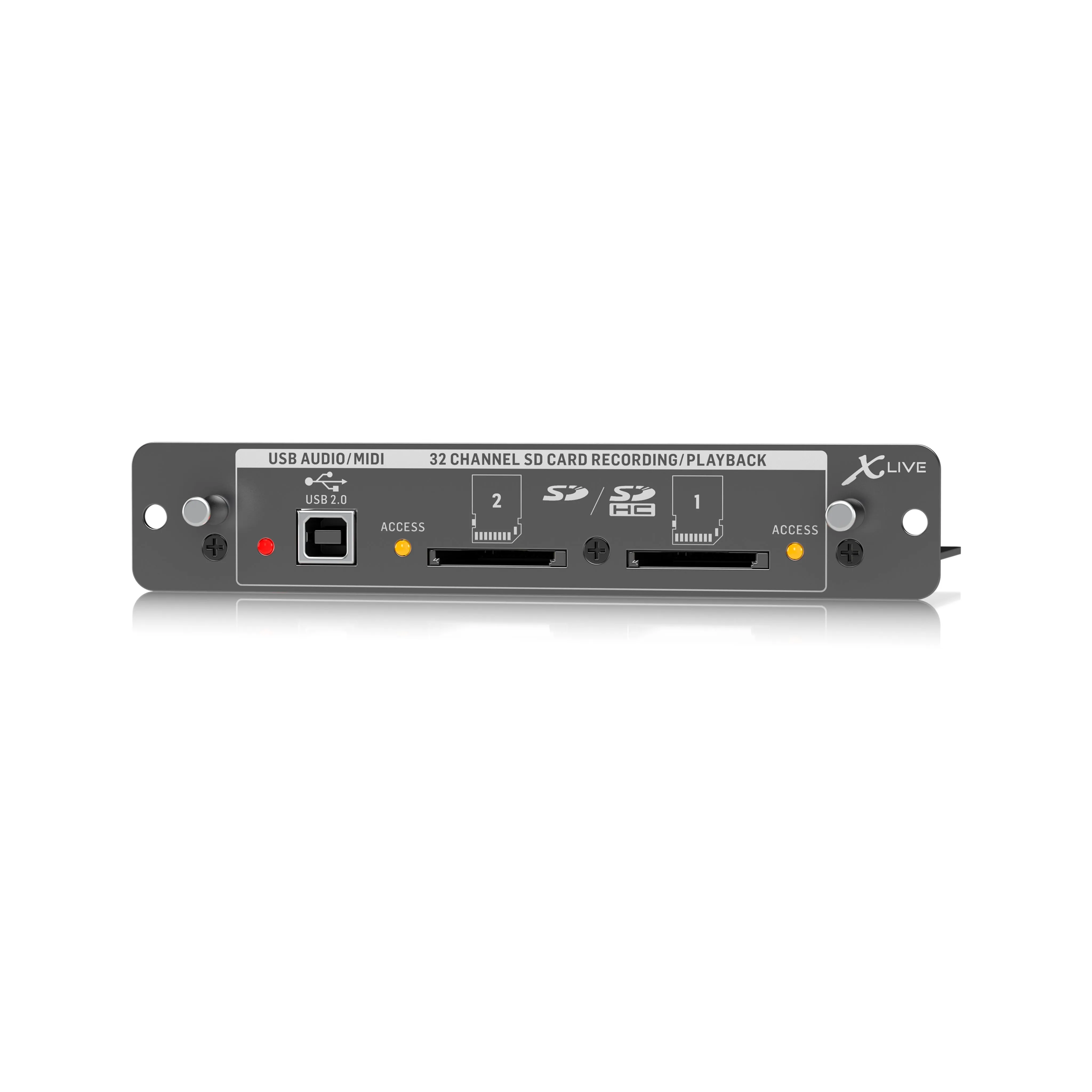 Behringer X-LIVE X32 Expansion Card for 32-channel SD/SDHC card and USB Recording
