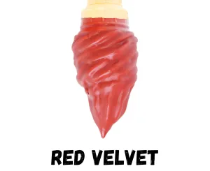 Belgian Red Velvet Cone Dip - Case of 6 x 1KG - Canadian Distribution