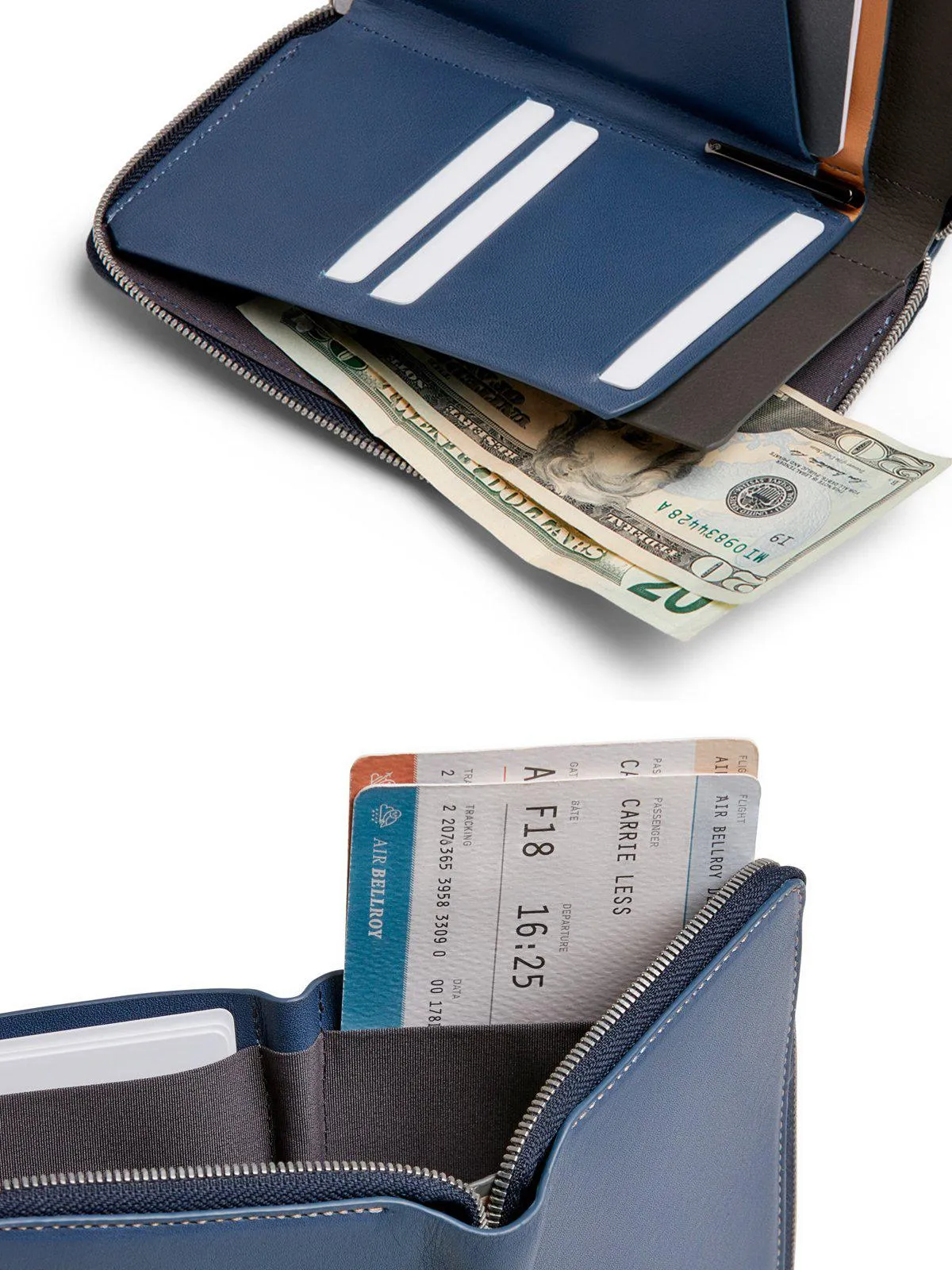 Bellroy Travel Folio Marine Blue