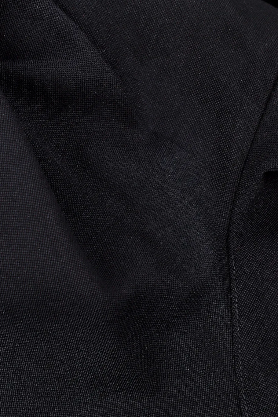 Belted Tuxedo Dress