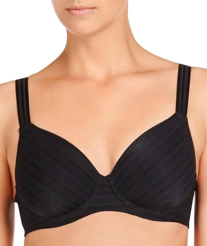 Bendon Rita Full Coverage Contour Bra 2 Pack - Black/White