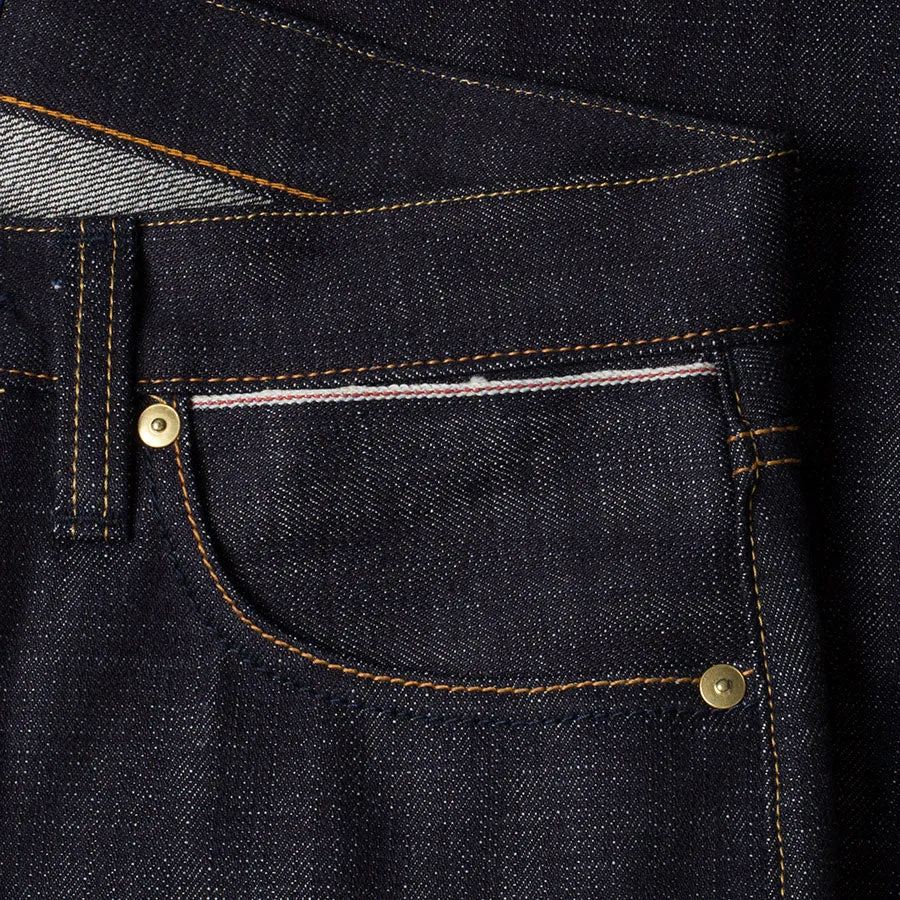 【Benzak Denim Developers】BDD-516 heavy slub 16 oz. RHT / 旗艦布料粗紡十字紋理修身上寬下窄