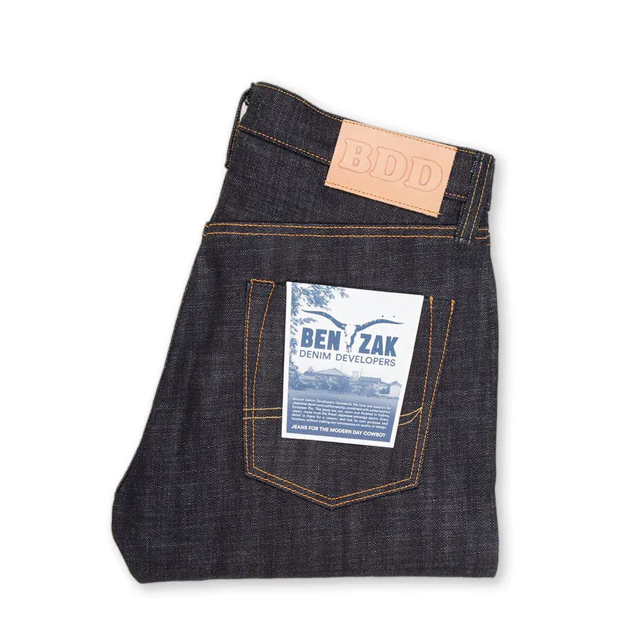 【Benzak Denim Developers】BDD-516 heavy slub 16 oz. RHT / 旗艦布料粗紡十字紋理修身上寬下窄
