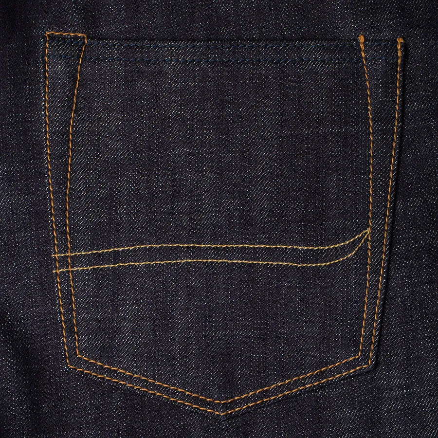 【Benzak Denim Developers】BDD-516 heavy slub 16 oz. RHT / 旗艦布料粗紡十字紋理修身上寬下窄