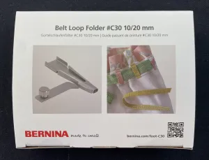 Bernina Belt Loop Folder #30 10/20mm