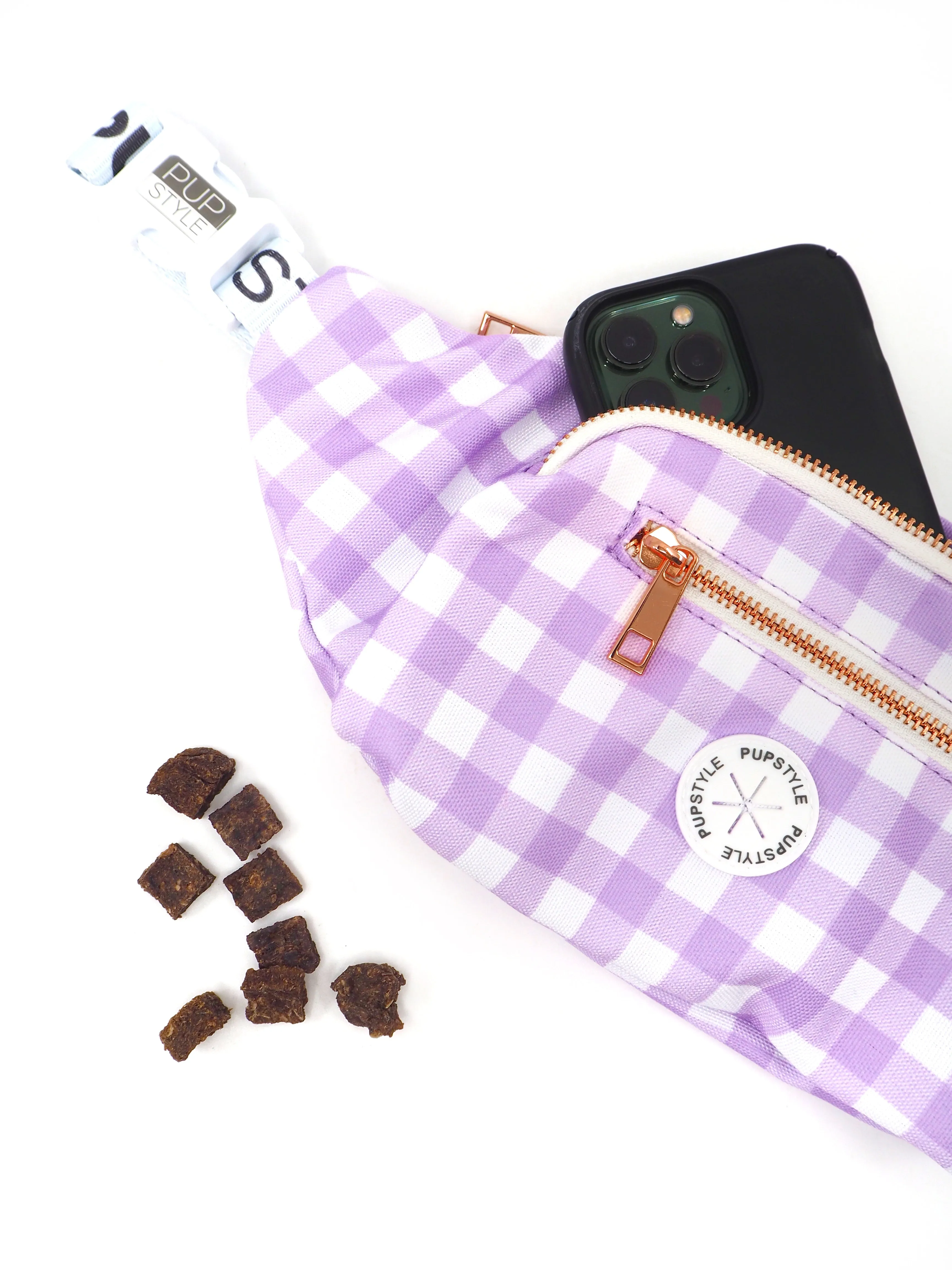 Berry Milkshake Dog Parent Bum Bag
