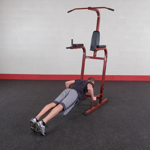 BEST FITNESS VERTICAL KNEE RAISE - CHIN DIP