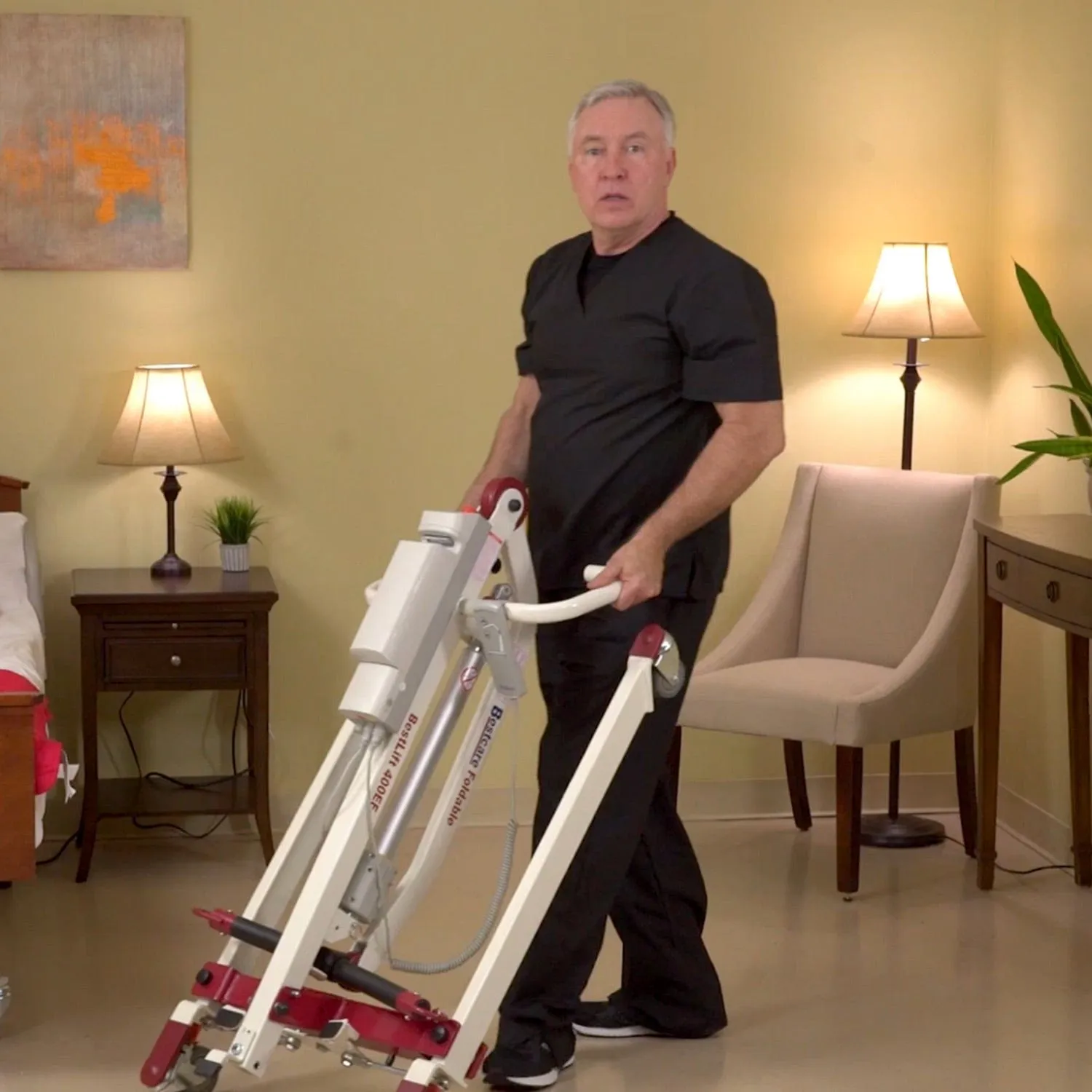 Bestcare PL400EF Foldable Electric Patient Lift