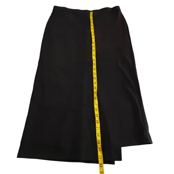 Betabrand longline skort leggings in dark gray size large