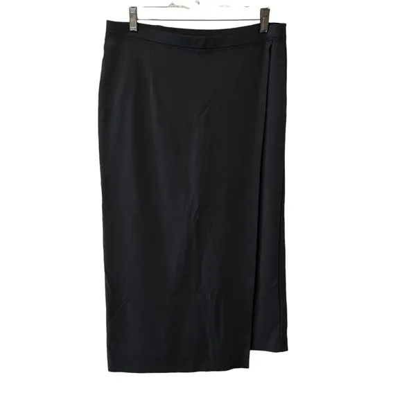 Betabrand longline skort leggings in dark gray size large
