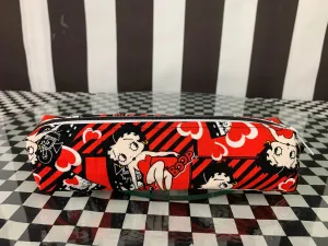 Betty boop stripes boxy pencil case