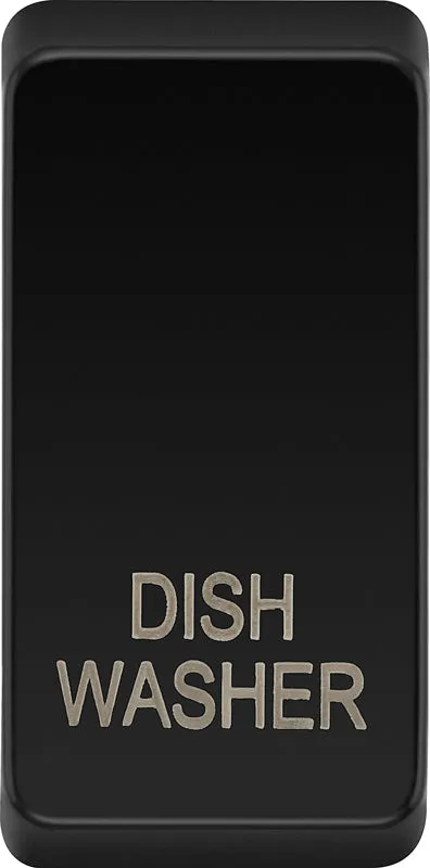 BG Evolve RRDWPCDB Grid Rocker Printed (DISH WASHER) - Black
