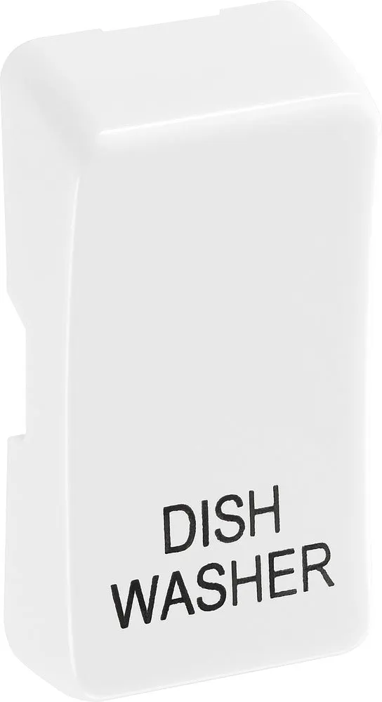 BG Evolve RRDWPCDW Grid Rocker Printed (DISH WASHER) - White