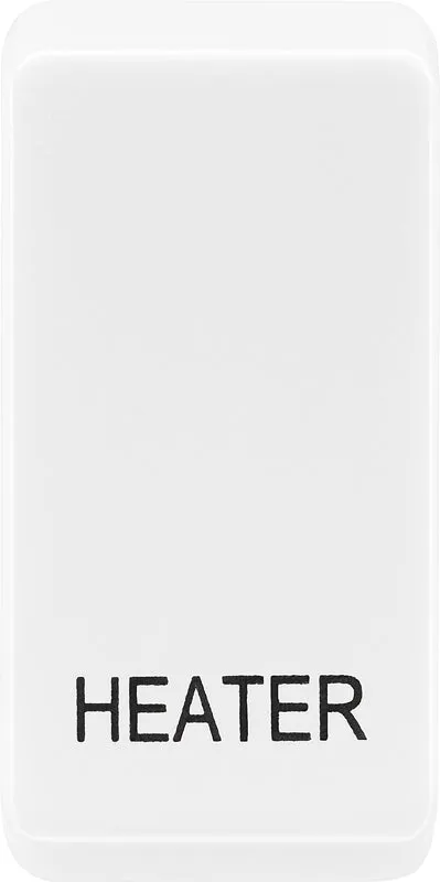 BG Evolve RRHTPCDW Grid Rocker Printed (HEATER) - White