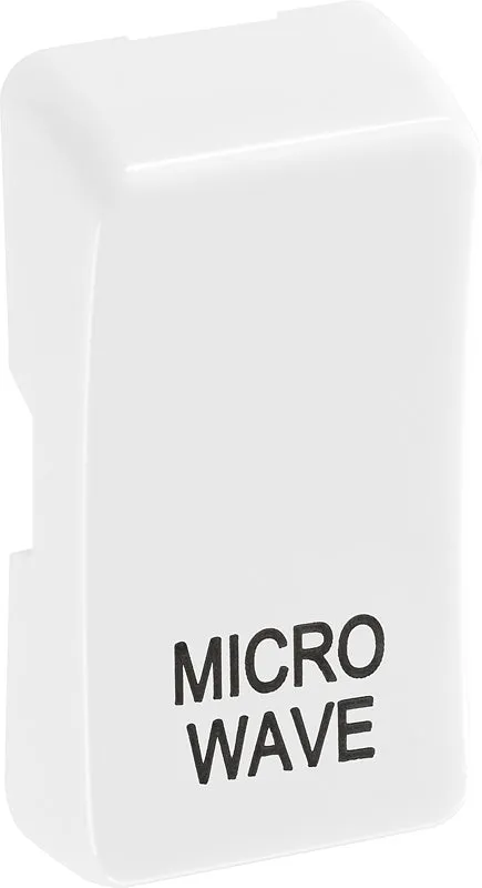 BG Evolve RRMWPCDW Grid Rocker Printed (MICROWAVE) - White