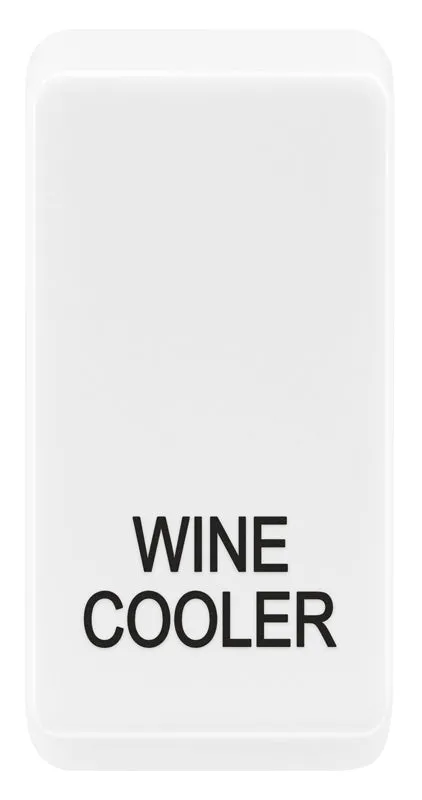 BG Evolve RRWCPCDW Grid Rocker Printed (WINE COOLER) - White