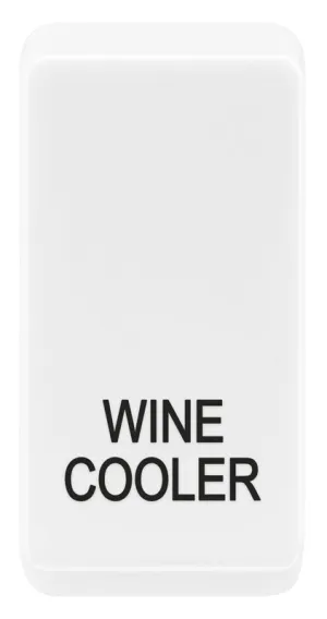 BG Evolve RRWCPCDW Grid Rocker Printed (WINE COOLER) - White