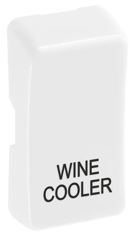 BG Evolve RRWCPCDW Grid Rocker Printed (WINE COOLER) - White