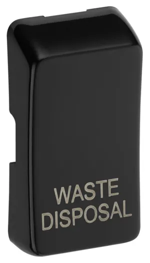 BG Evolve RRWDISPCDB Grid Rocker Printed (WASTE DISPOSAL) - Black