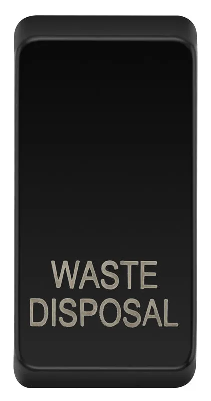 BG Evolve RRWDISPCDB Grid Rocker Printed (WASTE DISPOSAL) - Black