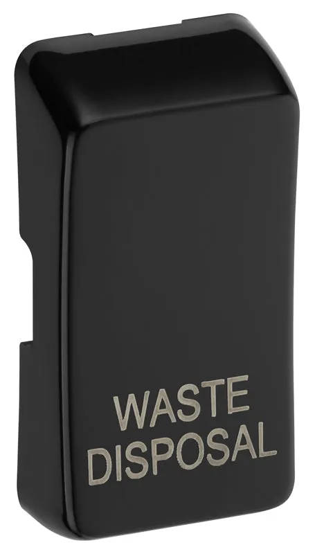 BG Evolve RRWDISPCDB Grid Rocker Printed (WASTE DISPOSAL) - Black