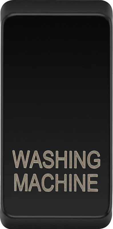 BG Evolve RRWMPCDB Grid Rocker Printed (WASHING MACHINE) - Black