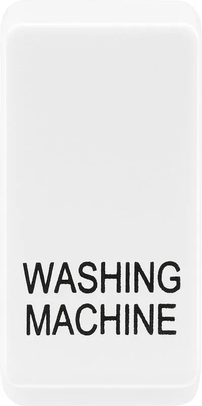 BG Evolve RRWMPCDW Grid Rocker Printed (WASHING MACHINE) - White