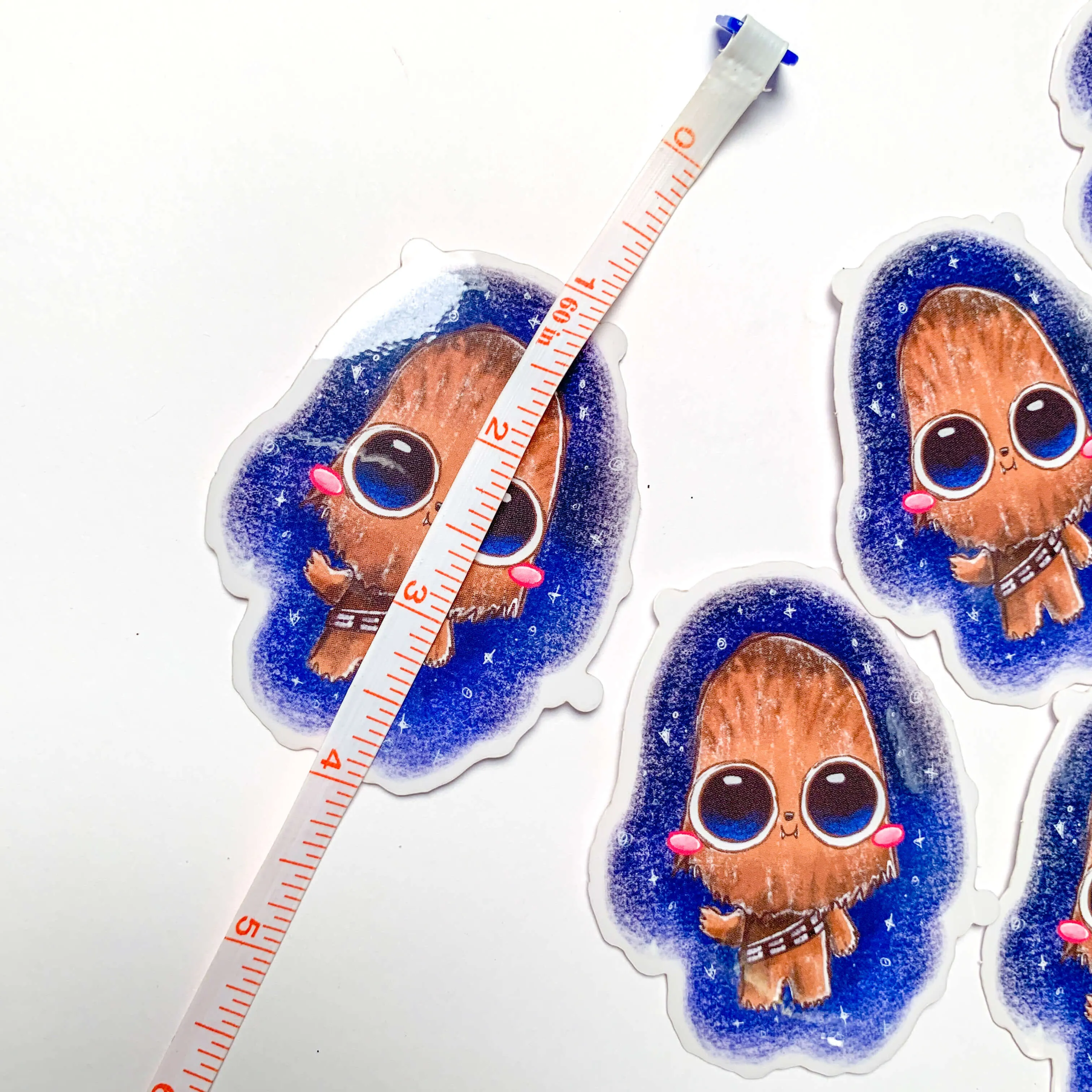 Big Eyed Buddies Chewie Vinyl Sticker
