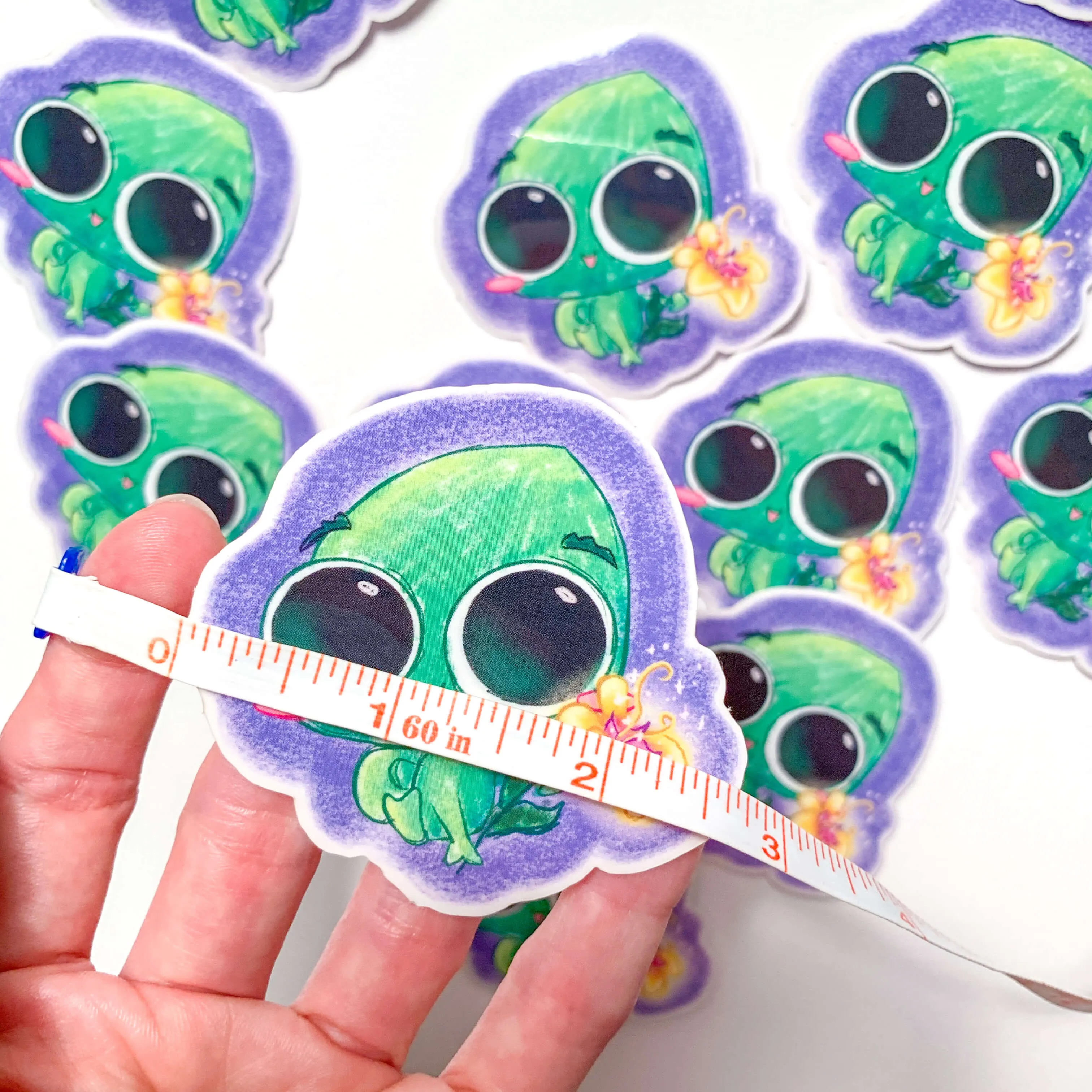 Big Eyed Buddy Pascal Vinyl Sticker