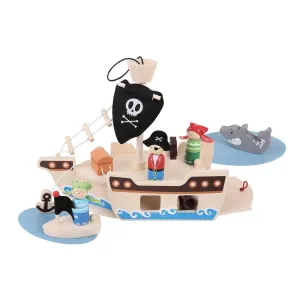 BIGJIGS | Mini Pirate Playset